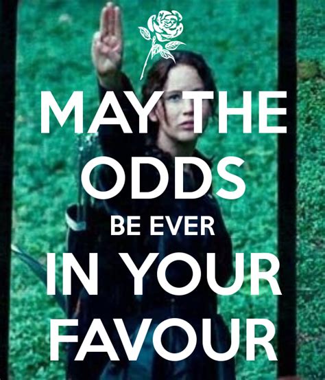 may the odds be ever in your favor meaning